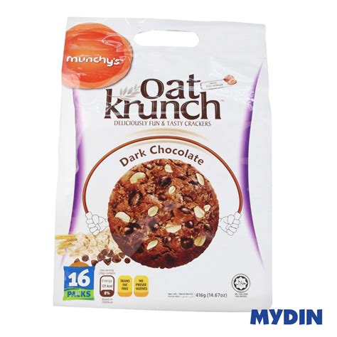 Image not available for color: Munchy's Oat Krunch Dark Chocolate Cracker (416g) | Shopee ...