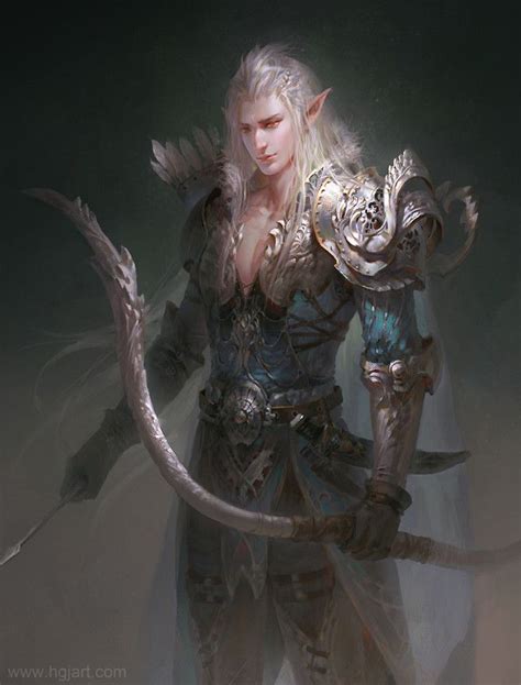Light Elf Norse Male Elf Female Elven Light Elves Are Immortal The Male And Female Are