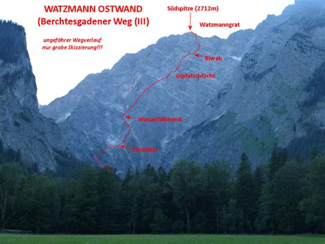 Darin werden auch die anderen bilder (18). Tödlicher Absturz in der Watzmann Ostwand