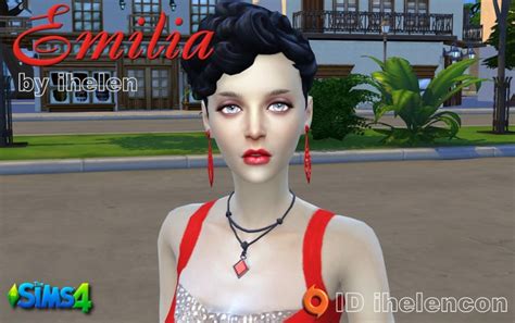 Emilia By Ihelen At Ihelensims Sims 4 Updates