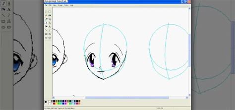 How To Draw Anime Eyes In Ms Paint Software Tips