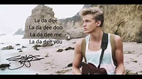 Cody Simpson La Da Dee Lyrics - YouTube
