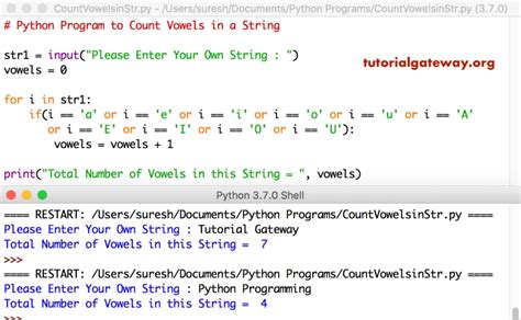 How To Count Vowels In A String Using Python Loops Lists Hot Sex Picture