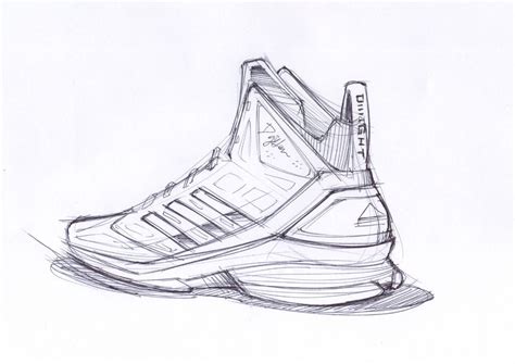 Adidas Shoes Drawing Coloring Pages
