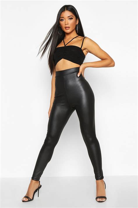 high waist wet look leggings leather leggings fashion wet look leggings leggings fashion