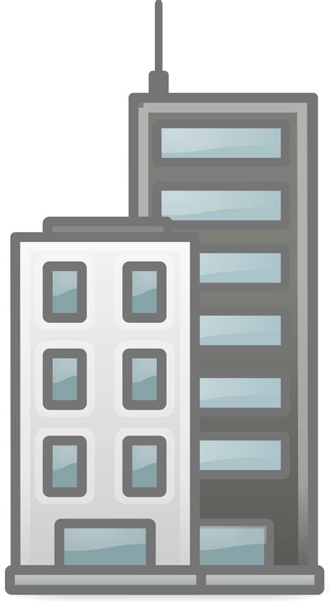 Download Bulding Clipart Two Building Building Clip Art Transparent