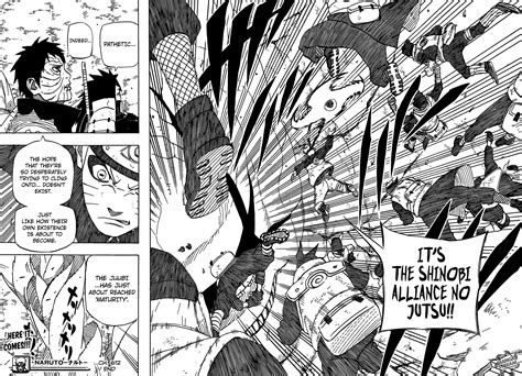 Naruto Shippuden Vol 64 Chapter 612 The Shinobi Alliance Jutsu Naruto Shippuden Manga Online