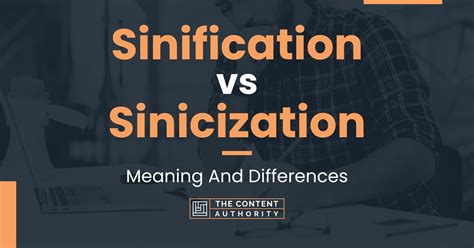 Sinification Vs Sinicization Meaning And Differences