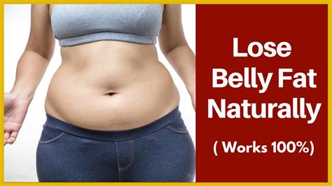 How To Lose Belly Fat Naturally At Home Without Exercise Youtube
