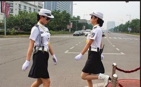 The Uniform Girls Pic China Female Uniform Traffic Police