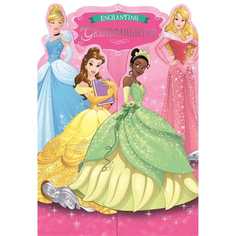 Disney Princess Birthday Cards Assorted Ebay