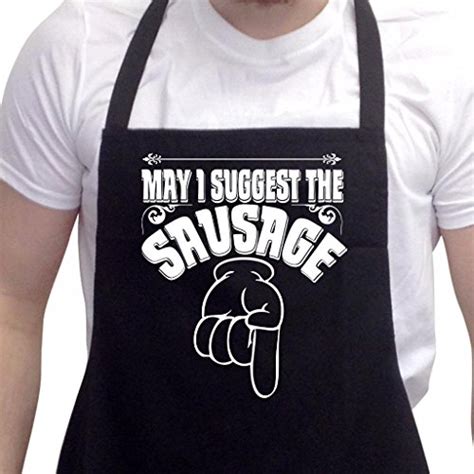 Bbq Apron Funny Aprons For Men May I Suggest Barbecue