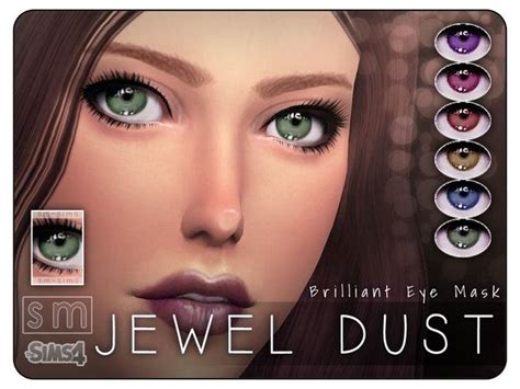 The Sims Resource Jewel Dust Brilliant Eye Mask By Screaming Mustard