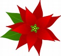 Christmas Flower Clip Art - Cliparts.co