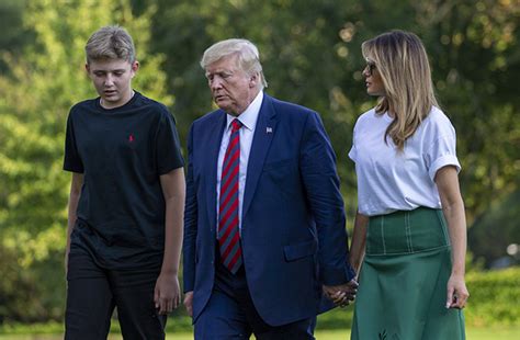 Barron trump was born on the 20th of march, 2006, in new york. Barron Trump Is The Size Of A Lightpole & Exudes Huge ...