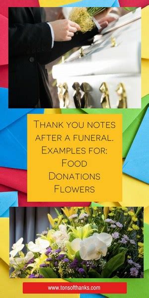 Funeral Thank You Note Wording Examples