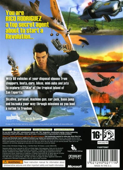 Just Cause 2006 Box Cover Art Mobygames