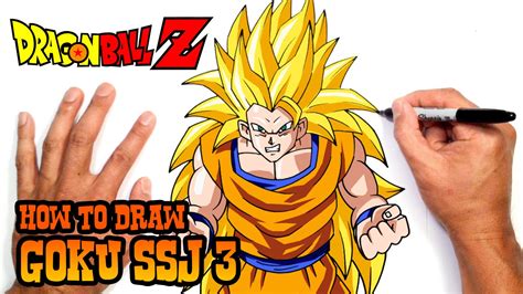 How To Draw Goku Ssj 3 Dragon Ball Z
