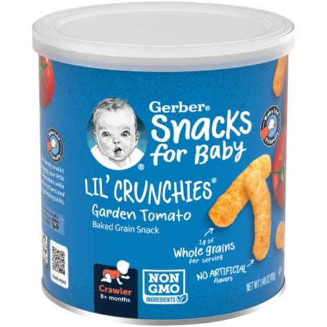 Gerber® Lil Crunchies® Garden Tomato Baked Corn Baby Snack 148 Oz