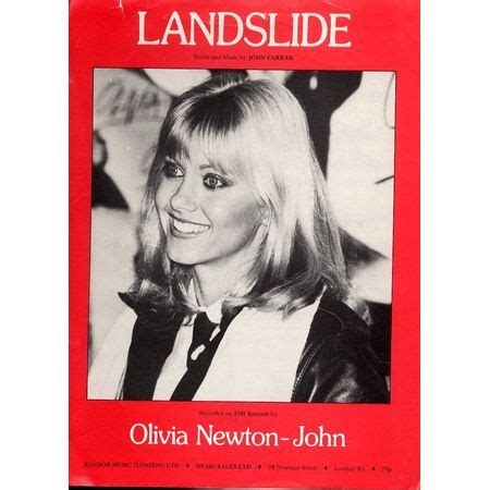 Taking our own sweet time. Landslide - Featuring Olivia Newton-John - Song only £12.00