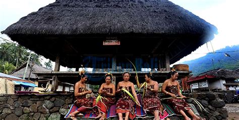 Tenganan Traditional Village Bali Ancient Village