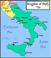 Picture Information: Norman Kingdom of Sicily Map