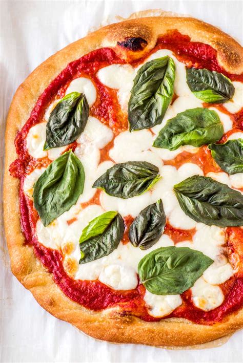 Classic Margherita Pizza Homemade Hooplah