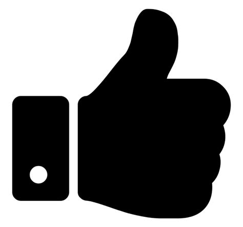 Filethumb Up Icon 2svg Wikimedia Commons