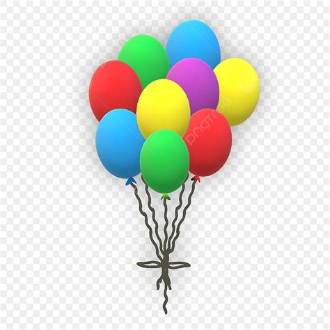 Festival 3d Images 3d Colorful Festival Balloons Birthday Balloons
