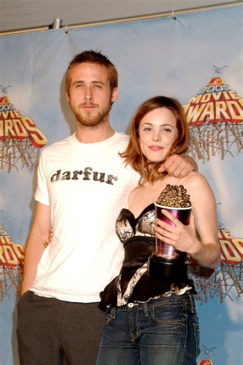 Everyone loved them, so when they broke up in 2007, it was devastating. RACHEL MCADAMS and Ryan Gosling at MTV Movie Awards in Los ...