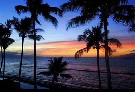 Another Beautiful Maui Sunset Hawaii Pictures