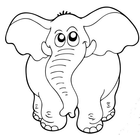 Animali Da Stampare E Colorare Elefante Blogmammait