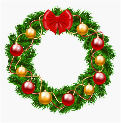 Detail Christmas Wreath Clipart Koleksi Nomer 3