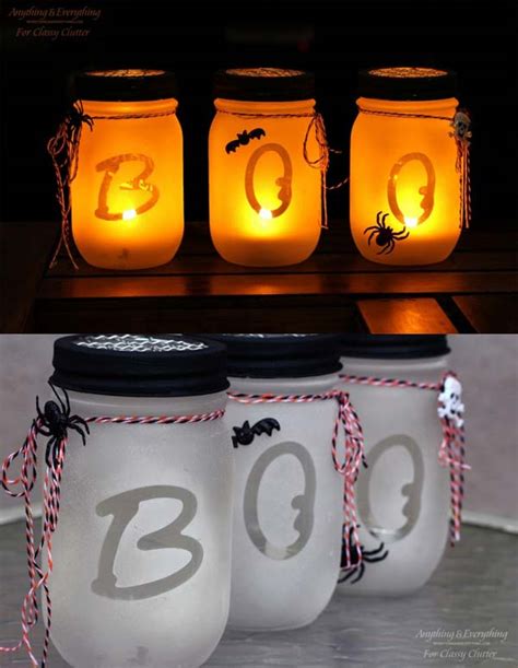 Top 30 Diy Spooky Mason Jars For This Halloween Amazing Diy Interior