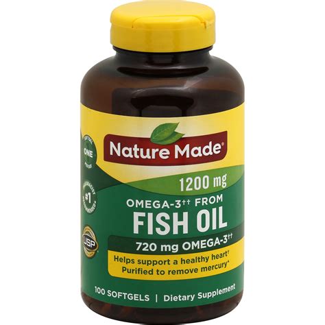 Nature Made One Per Day Fish Oil 1200 Mg 100 Count