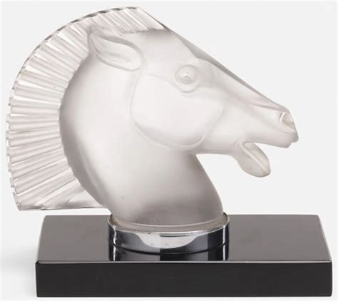 Lalique Longchamp B Car Mascot RLalique Com