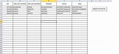 Formulario de Registro de Planillas « Excel Avanzado