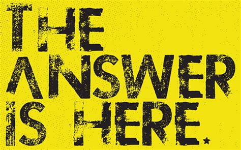 The Answer Is Here Contest Helter Skelter Magazine