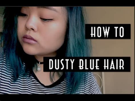 Blue hair dye on brown without bleach | hairsjdi.org. DUSTY BLUE HAIR • HOW NOT TO BLEACH/DYE MY HAIR (from ...
