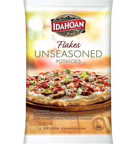 Idahoan Flakes Unseasoned Potatoes 65 Lb Bag Idahoan Foods
