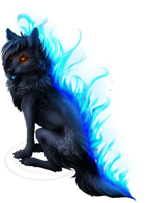 Choose from 70+ anime wolf graphic resources and download in the form of png, eps, ai or psd. Do You Draw A Snow Wolf , Png Download - Blue And Black Wolf, Transparent Png {#3949304} - Dlf.pt