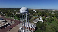 Aerial Tour of St. Paul Nebraska - YouTube