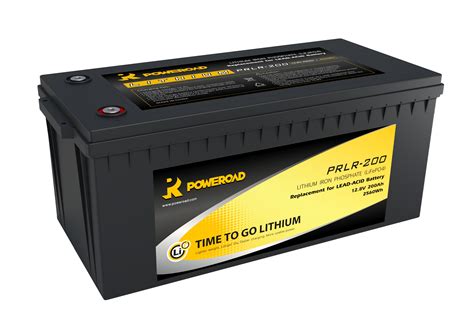 12v 200ah Poweroad Base Lithium Lifepo4 Battery Alpha Batteries