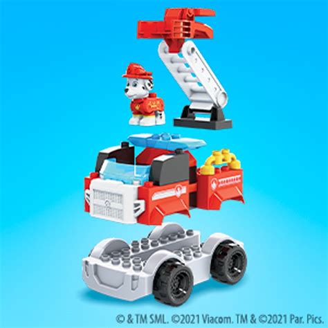 Paw Patrol Mega Bloks Marshalls City Fire Rescue