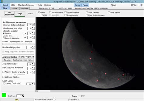 My Dslr Moon Photo Workflow With Screenshots Stellar Neophyte