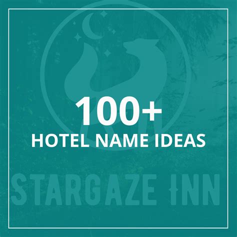 100 Creative Hotel Names Tremento Hotel Name Generator Tremento