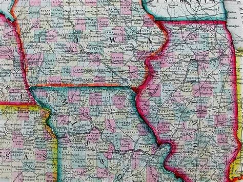 Eastern Iowa County Map