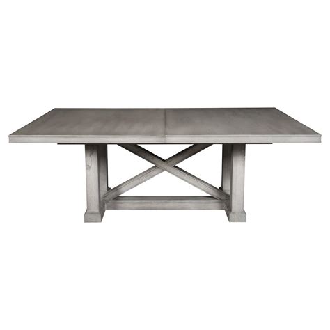 However, its gray color indicates something else. Jimmy Rustic Grey Cedar Wood Adjustable Dining Table | Kathy Kuo Home