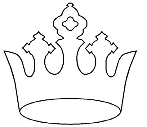 Free Crown Outline Template Download Free Crown Outline Template Png