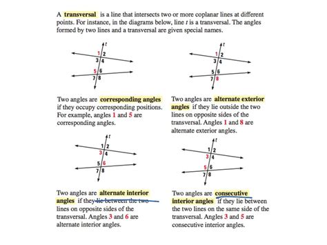 Lines And Angles Math Geometry Showme